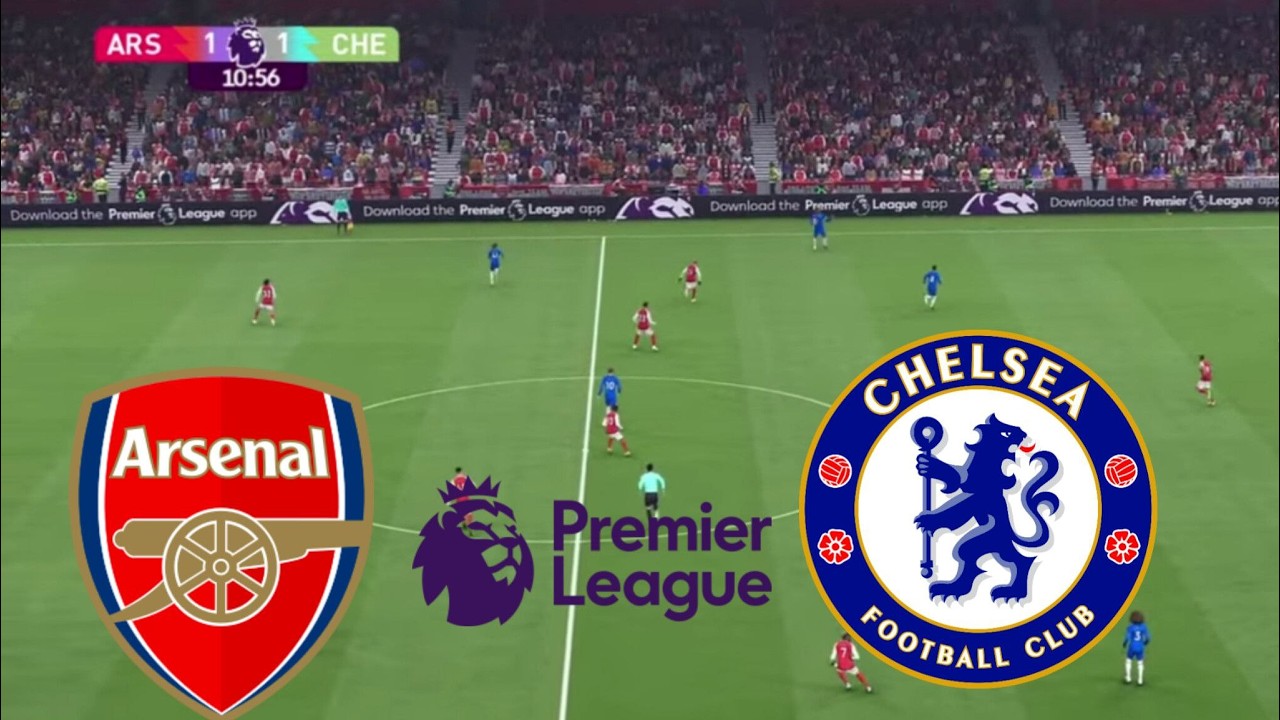 ARSENAL vs CHELSEA  | Premier League 2026 Simulation Live