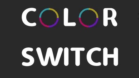 Color Switch Game | JavaFX Project | @hadron43 @kvarun07