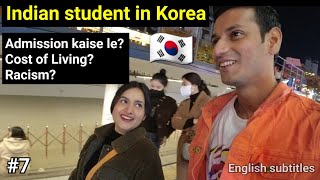 Indian Student Life in South Korea ?? | University fees, admission, living cost, etc.