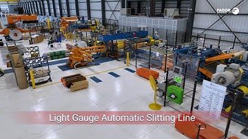 Light Gauge Automatic Slitting Line for Feralloy