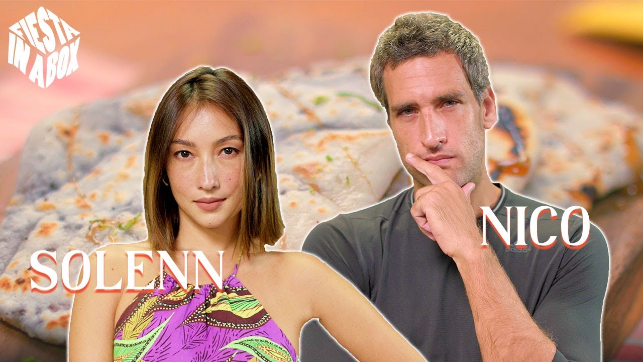 Solenn and Nico Bolzico Fight and Cook Piaya | Fiesta In A Box Ep 3 | FEATR