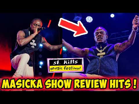 MASICKA HITS REVIEW OF THE ST KITTS SHOW, MEDIA FACTS BREAK DOWN OF THE PERFORMANCE