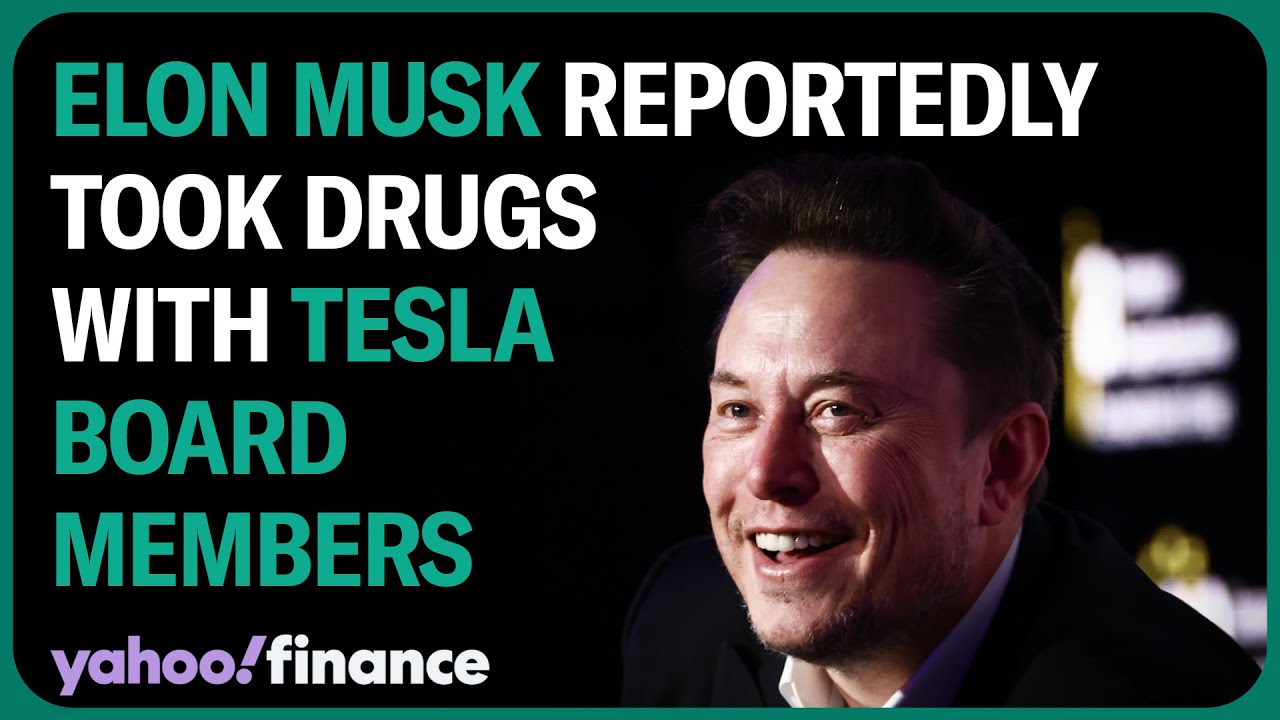 Read more about the article WSJ: Elon Musk took drugs with some Tesla board members – Yahoo Finance