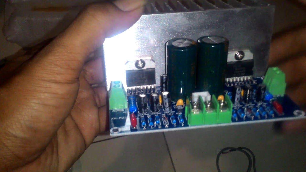 Unboxing kit amplifier TDA7293, 2 X 100w. YouTube