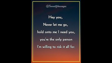Love Text Messages ❤️।। Deep Love Messages For Him/Her @SweetMessages0 #lovemessages