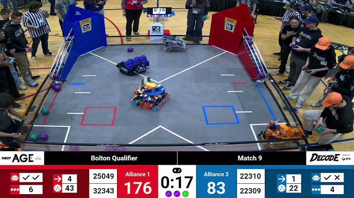 Lower Bracket  Round 5 Match 9 - 2025 FTC Bolton Qualifier
