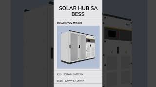 BESS: Energy Storage Mastery Solar Hub SA #bess #greenenergy #energystorage #solar #renewableenergy