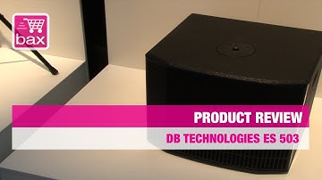 Musikmesse 2015 - DB Technologies ES 503