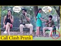 Girl throw telephone in prank epic call clash prank  dilli wale sharma ji