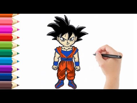 Como desenhar Son Goku Dragon Ball Z  How to draw by darkshenco on  DeviantArt