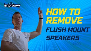 How To Easily Paint Around Flush Mount Speakers