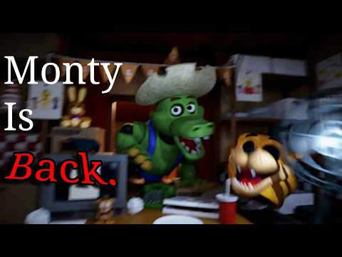 Monty Is In This Fnaf Fan Game...