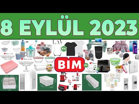 BİM 8 EYLÜL 2023 KATALOĞU | BİM AKTÜEL HURÇ VE ORGANİZER ÇEŞİTLERİ | BİM ÇEYİZLİK MUTFAK GEREÇLERİ