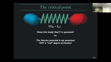 Flaminia Giacomini: Quantum superposition of massive bodies and the nature of gravity… 3/16/22