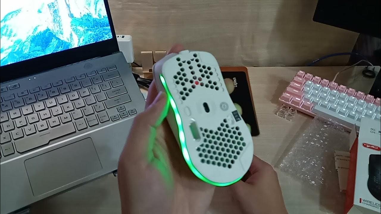 HXSJ T66 Wireless Gaming Mouse Unboxing and Review - YouTube