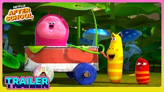 Larva Family NEW SERIES Trailer 🐛 Netflix After School