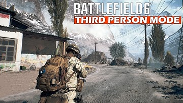 Battlefield 6 Third Person Mode Is Incredible! No Commentary Gameplay