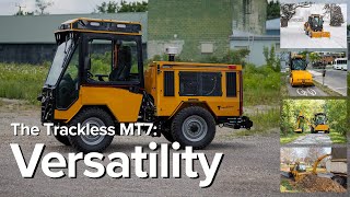 The Trackless Vehicles MT7: The Most VERSATILE Municipal Tractor!