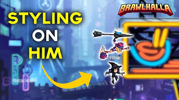 NUTTY GIMP- Brawlhalla twitch highlights #10 (0 to death, combos, double ground pound)