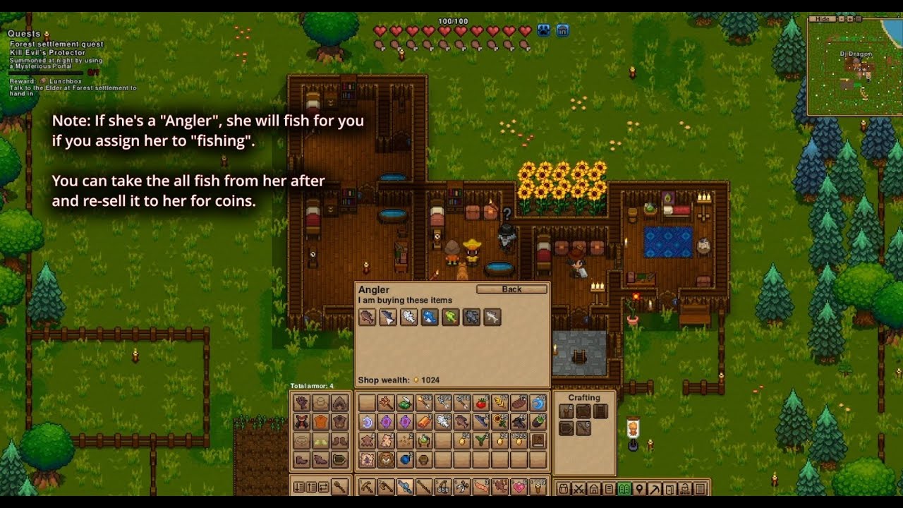 Necesse│How to SELL Items to Your Settlers│Beginner's Guide 2025