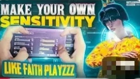 BGMI Sensitivity Explain For Beginners And How Con U Mare Your Own sensitivity @FaithPlayzZzYT 