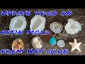 How to make a mold from Hot Glue for Resin: UPDATE VIDEO