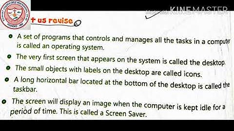 CLASS 3 COMPUTER --UNDERSTANDING WINDOWS 7 PART 2