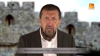 Rei Abrudan - Tablourile Saptamanii Mari - Intrarea lui Isus in Ierusalim