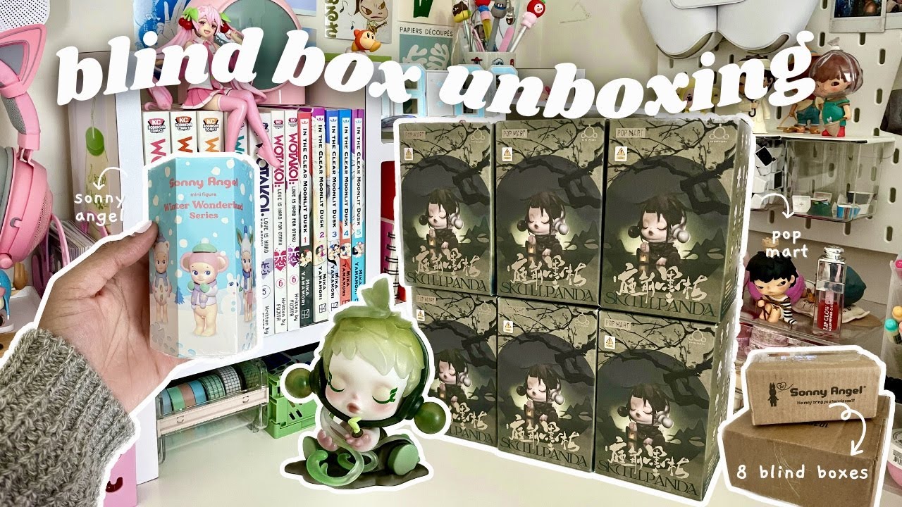 Sanrio Mega Blind Box Unboxing | 20+ blind boxes over $300 of Popmart, Miniso, Top Toy \u0026 F.UN!