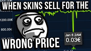 SKINS THAT SOLD FOR THE WRONG PRICE (WORST MISTAKES)