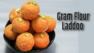 Gram Flour Laddoo Rapid Recipes/  Besan ladoo with Tips and Tricks,  with English sub.