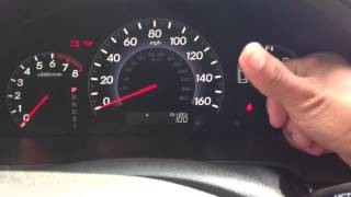 honda odyssey 1996 2007 oil reset