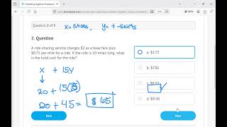 GED: Evaluating Algebraic Expressions