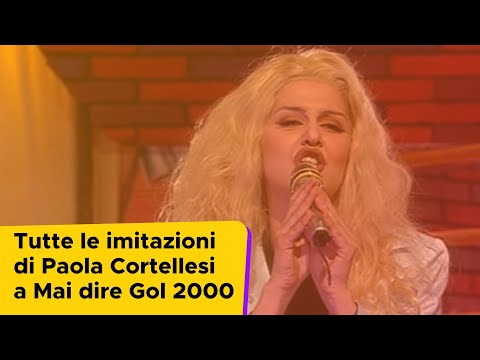 Tutte le imitazioni di Paola Cortellesi a Mai dire Gol 2000