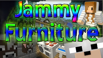 Minecraft Mods - Jammy Furniture 1.3.2 Review and Tutorial w/ Ashley ( Client and Server )