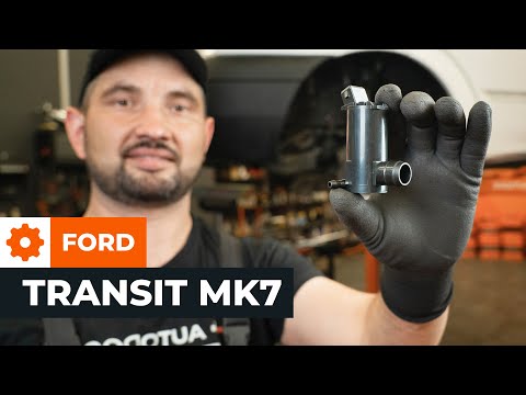 Hoe de ruitensproeierpomp te vervangen van de FORD TRANSIT MK7 [AUTODOC-HANDLEIDING]