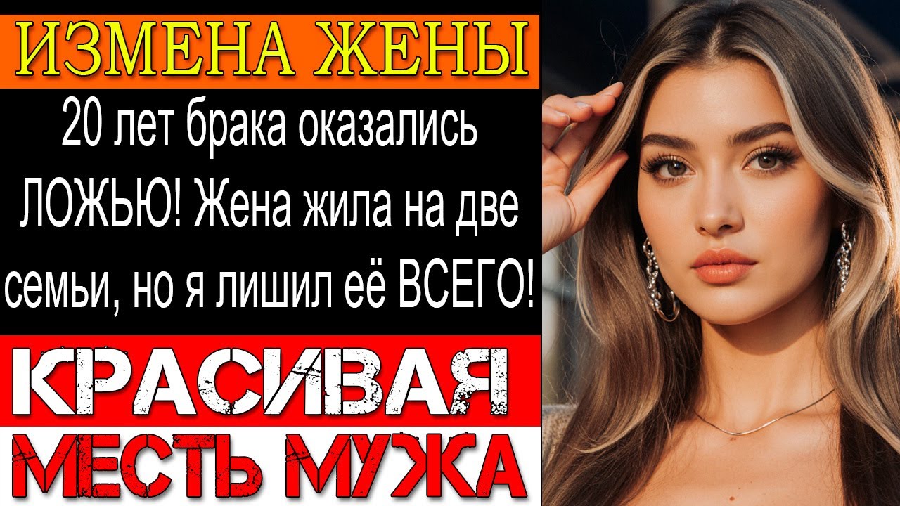 Измена ЖЕНЫ. Нашел вторую семью жены в другом городе! Лишил неверную жену денег, жилья и любовника!