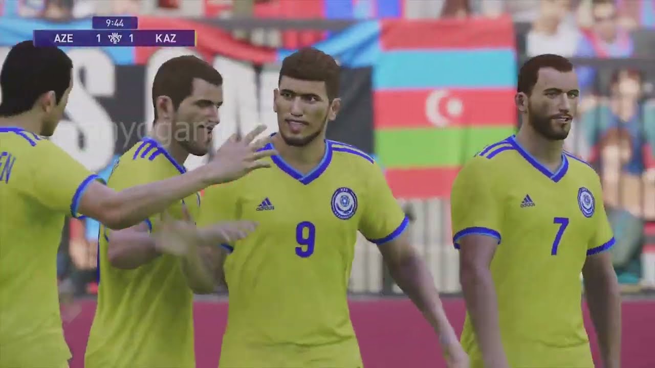 Azerbaijan vs Kazakhstan Highlights | UEFA Nations League 2022 | FIFA 23