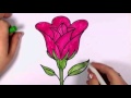 How to draw flowers