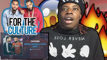Nipsey Hussle & Dave East "Chosen" (AUDIO) #RIPNIP | Reaction