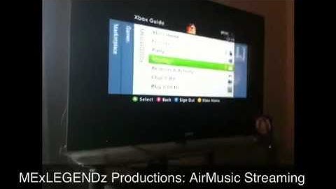 How To Stream iPhone/ iPod Music To Xbox 360 (AirMusic)