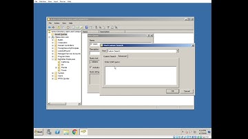 Active Directory LDAP Filter Syntax in Active Directory Users and Computers