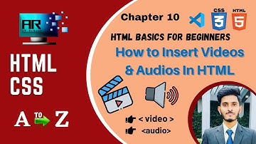 How to Insert Videos and Audios in HTML  Sinhala Tutorials (Chapter 10)