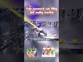 Fully automatic can filling and sealing machine
