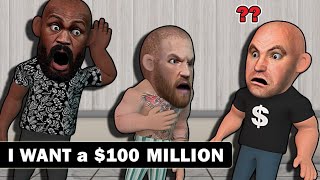 Conor Demands $100 million for White house Card