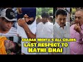 Taarak mehtas all celebs break down in dr haathi bhai funeral  kavi kumar azad last rites 