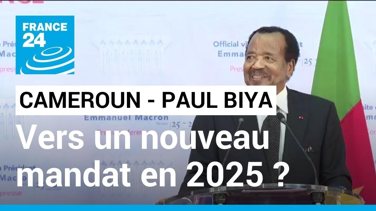 Cameroun  Paul Biya va t il briguer un nouveau mandat en 2025   FRANCE 24