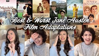 Our MOST & LEAST Favorite Jane Austen Film Adaptations