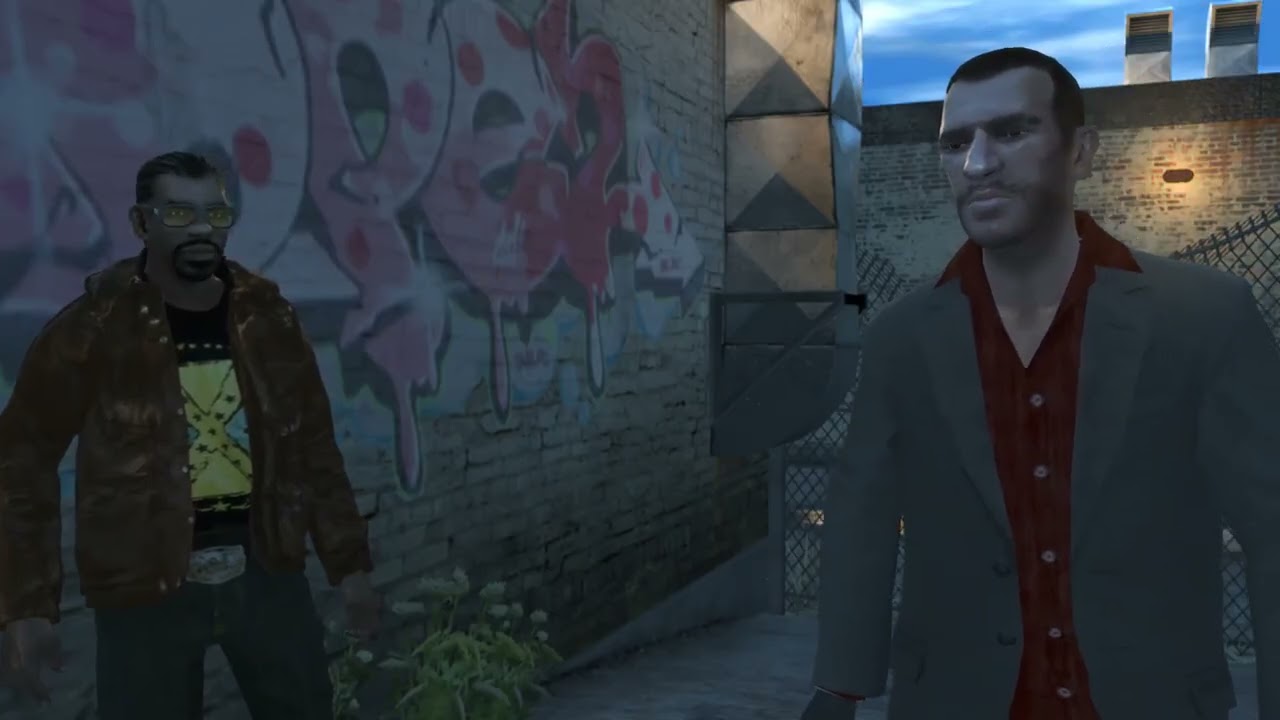 Grand Theft Auto IV thought
The Snow Storm cutscene