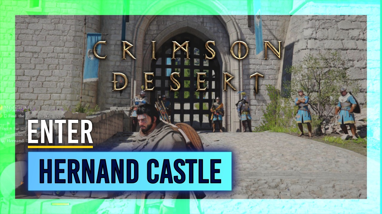 How to Enter Hernand Castle & Find room the key opens | Crimson Desert Guide thumbnail